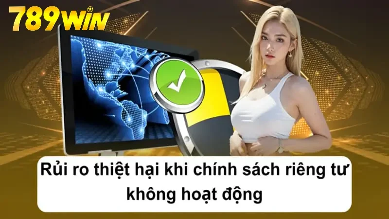 Rủi ro thiệt hại khi chính sách riêng tư không hoạt động